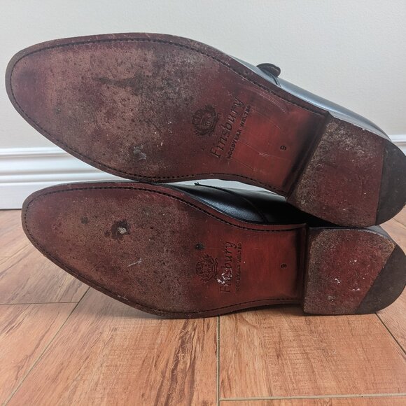 Finsbury Men's Leather Buckle Shoes - Picture 8 of 8